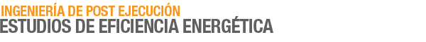 Estudios de eficiencia energética